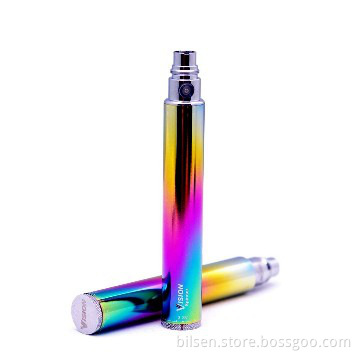 2014 Hot Selling Electronic Cigarette Vision Rainbow Spinner Battery